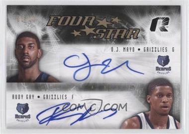 2008-09 Upper Deck Radiance - Four Star #FS-MGHR - O.J. Mayo, Rudy Gay, Joey Dorsey, Luis Scola /10