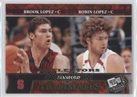 Brook Lopez, Robin Lopez