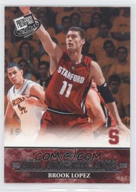 2008 Press Pass - [Base] #54 - Brook Lopez