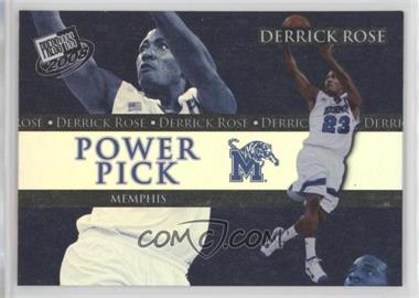 2008 Press Pass - [Base] #61 - Derrick Rose