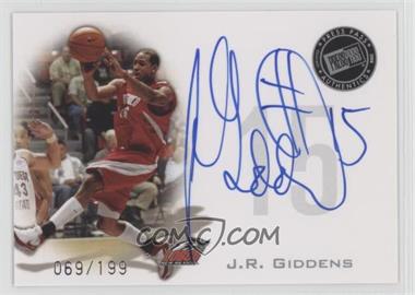 2008 Press Pass - Press Pass Signings - Silver #PPS-JG - J.R. Giddens /199