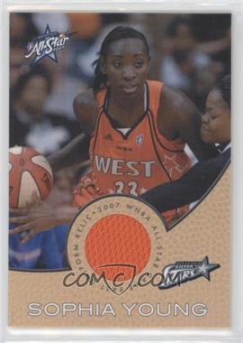 2008 Rittenhouse WNBA - All-Star Uniforms #AS20 - Sophia Young /444