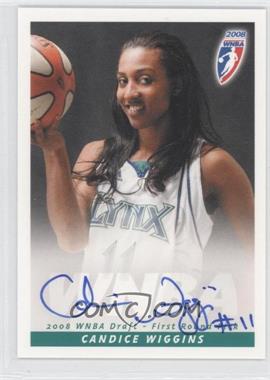 2008 Rittenhouse WNBA - Autographs #_CAWI - First Round Pick - Candice Wiggins
