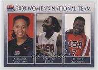 Seimone Augustus, Cheryl Ford, Sheryl Swoopes #/667