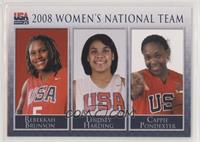 Rebekkah Brunson, Lindsey Harding, Cappie Pondexter #/667