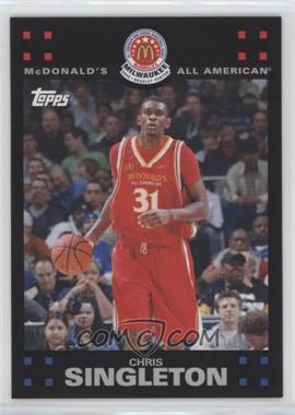 2008 Topps McDonald's All-American Game - [Base] - Action #CS - Chris Singleton