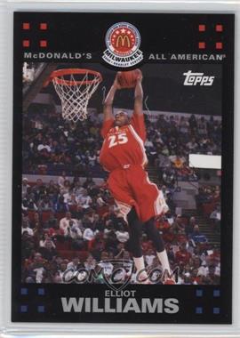 2008 Topps McDonald's All-American Game - [Base] - Action #EW - Elliot Williams
