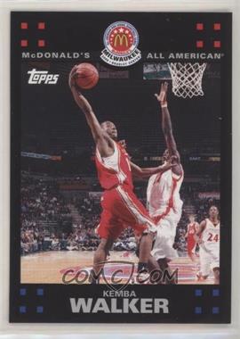 2008 Topps McDonald's All-American Game - [Base] - Action #KW - Kemba Walker