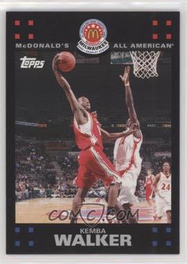 2008 Topps McDonald's All-American Game - [Base] - Action #KW - Kemba Walker