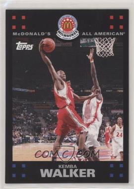 2008 Topps McDonald's All-American Game - [Base] - Action #KW - Kemba Walker