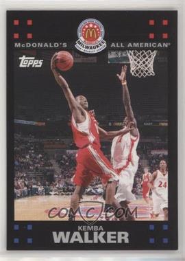 2008 Topps McDonald's All-American Game - [Base] - Action #KW - Kemba Walker