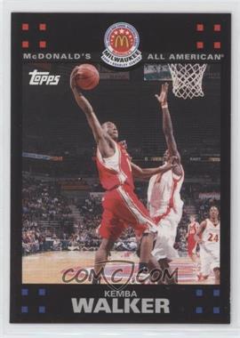 2008 Topps McDonald's All-American Game - [Base] - Action #KW - Kemba Walker