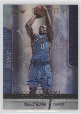 2009-10 Absolute Memorabilia - [Base] - Gold Spectrum Signatures #131 - Serge Ibaka /249