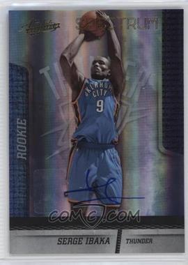 2009-10 Absolute Memorabilia - [Base] - Gold Spectrum Signatures #131 - Serge Ibaka /249