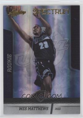 2009-10 Absolute Memorabilia - [Base] - Gold Spectrum #128 - Wes Matthews /100