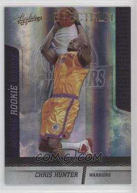 2009-10 Absolute Memorabilia - [Base] - Gold Spectrum #135 - Chris Hunter /100