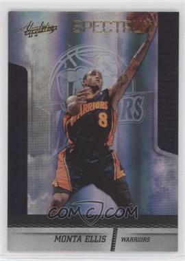 2009-10 Absolute Memorabilia - [Base] - Gold Spectrum #26 - Monta Ellis /100