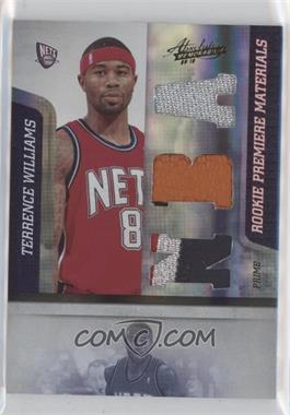 2009-10 Absolute Memorabilia - [Base] - NBA Spectrum Prime #153 - Rookie Premiere Materials - Terrence Williams /10