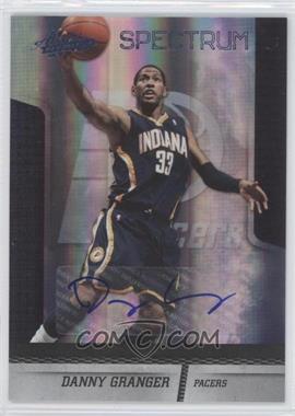 2009-10 Absolute Memorabilia - [Base] - Platinum Spectrum Signatures #22 - Danny Granger /25