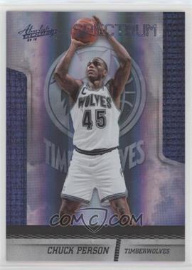 2009-10 Absolute Memorabilia - [Base] - Platinum Spectrum #104 - Chuck Person /25