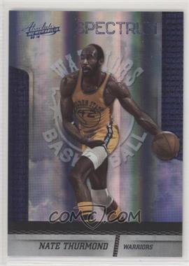 2009-10 Absolute Memorabilia - [Base] - Platinum Spectrum #122 - Nate Thurmond /25