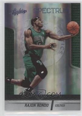 2009-10 Absolute Memorabilia - [Base] - Platinum Spectrum #3 - Rajon Rondo /25