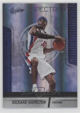 2009-10 Absolute Memorabilia - [Base] - Platinum Spectrum #82 - Richard Hamilton /25