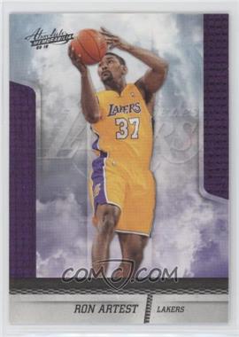 2009-10 Absolute Memorabilia - [Base] - Retail #92 - Ron Artest