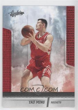 2009-10 Absolute Memorabilia - [Base] - Retail #95 - Yao Ming