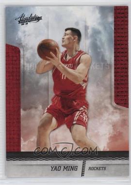 2009-10 Absolute Memorabilia - [Base] - Retail #95 - Yao Ming