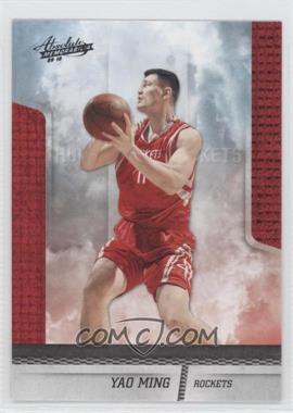 2009-10 Absolute Memorabilia - [Base] - Retail #95 - Yao Ming