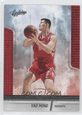 2009-10 Absolute Memorabilia - [Base] - Retail #95 - Yao Ming