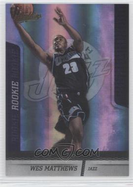 2009-10 Absolute Memorabilia - [Base] #128 - Wes Matthews /499