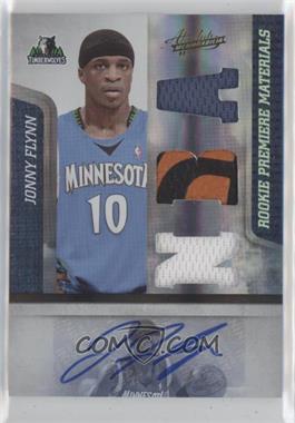 2009-10 Absolute Memorabilia - [Base] #143 - Rookie Premiere Materials - Jonny Flynn /499