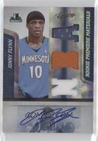 Rookie Premiere Materials - Jonny Flynn #/499