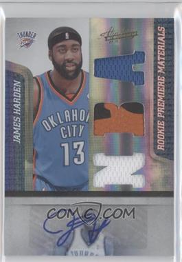 2009-10 Absolute Memorabilia - [Base] #146 - Rookie Premiere Materials - James Harden /499