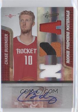 2009-10 Absolute Memorabilia - [Base] #150 - Rookie Premiere Materials - Chase Budinger /499