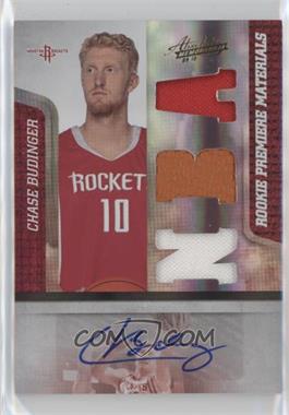 2009-10 Absolute Memorabilia - [Base] #150 - Rookie Premiere Materials - Chase Budinger /499