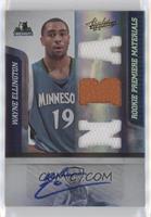 Rookie Premiere Materials - Wayne Ellington #/499