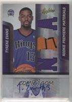 Rookie Premiere Materials - Tyreke Evans #/499