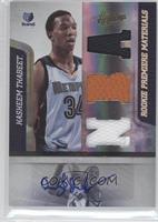 Rookie Premiere Materials - Hasheem Thabeet #/499