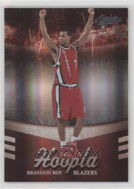 2009-10 Absolute Memorabilia - Hoopla - Spectrum #14 - Brandon Roy /100