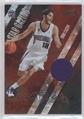 2009-10 Absolute Memorabilia - Star Gazing - Materials #18 - Omri Casspi /100