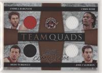 Chris Bosh, Hedo Turkoglu, Jose Calderon, Andrea Bargnani #/100