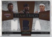 Josh Smith, Joe Johnson, Mike Bibby #/100