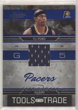 2009-10 Absolute Memorabilia - Tools of the Trade - Blue Materials #TOTT24 - T.J. Ford /100