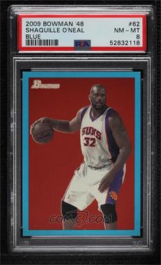 2009-10 Bowman '48 - [Base] - Blue #62 - Shaquille O'Neal /1948 [PSA 8 NM‑MT]