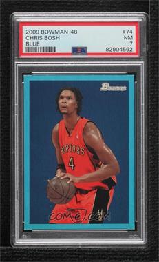 2009-10 Bowman '48 - [Base] - Blue #74 - Chris Bosh /1948 [PSA 7 NM]