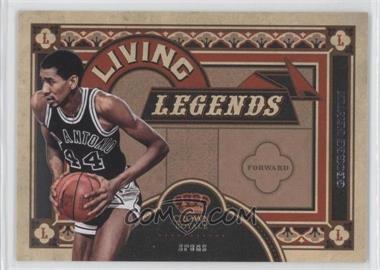 2009-10 Crown Royale - Living Legends #25 - George Gervin