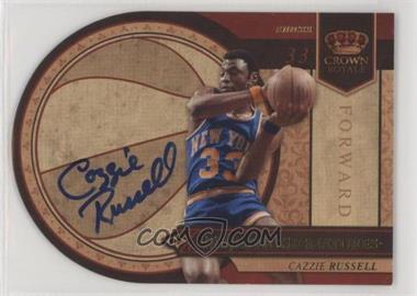 2009-10 Crown Royale - Majestic Signatures #CR - Cazzie Russell /199 [EX to NM]
